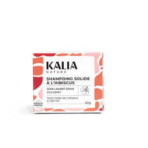 Shampoing solide hibiscus - Kalia Nature