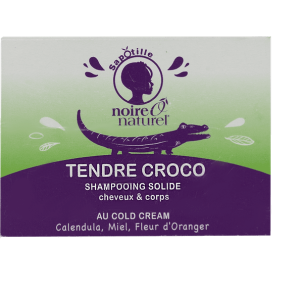 Savon tendre croco Noire Ô Naturel